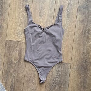 Babaton Taupe Bodysuit